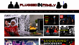 What Pluggedinfamily.com website looked like in 2020 (4 years ago)