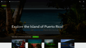 What Puertoricoexplore.com website looked like in 2020 (4 years ago)