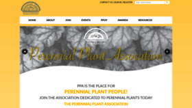 What Perennialplant.org website looked like in 2020 (4 years ago)