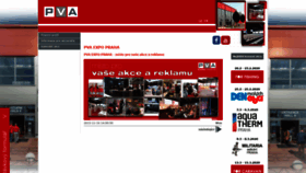 What Pva.cz website looked like in 2020 (4 years ago)