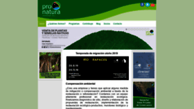 What Pronaturaveracruz.org website looked like in 2020 (4 years ago)