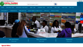 What Portalpharmacy.ke website looked like in 2020 (4 years ago)
