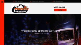 What Pachecowelding.com website looked like in 2020 (4 years ago)