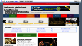 What Peliculasdeartesmarciales.com website looked like in 2020 (4 years ago)