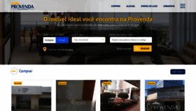 What Provenda.com.br website looked like in 2020 (4 years ago)