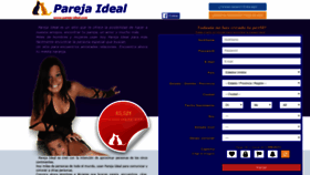 What Pareja-ideal.com website looked like in 2020 (4 years ago)
