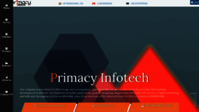 What Primacyinfotech.com website looked like in 2020 (4 years ago)