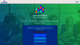 What Pdna.com website looked like in 2020 (4 years ago)