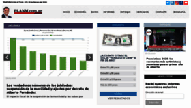 What Planm.com.ar website looked like in 2020 (5 years ago)