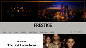 What Prestigehongkong.com website looked like in 2020 (4 years ago)
