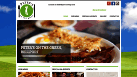 What Petersonthegreen.com website looked like in 2020 (4 years ago)