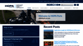 What Portofoshawa.ca website looked like in 2020 (4 years ago)