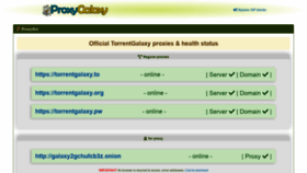 What Proxygalaxy.pw website looked like in 2020 (4 years ago)