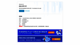What Puy.com.cn website looked like in 2020 (4 years ago)