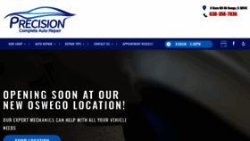 What Precisionallautocare.com website looked like in 2020 (4 years ago)