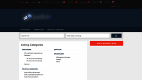 What Politdir.de website looked like in 2020 (4 years ago)