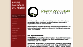 What Prairiemountain.org website looked like in 2020 (4 years ago)