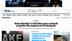 What Portalnortedailha.com.br website looked like in 2020 (4 years ago)