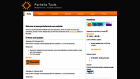 What Parhelia-tools.com website looked like in 2020 (4 years ago)