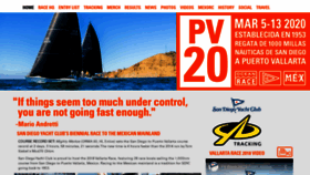 What Pvrace.com website looked like in 2020 (4 years ago)