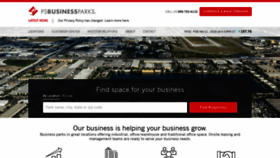 What Psbusinessparks.com website looked like in 2020 (4 years ago)