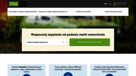 What Proxyparts.pl website looked like in 2020 (4 years ago)