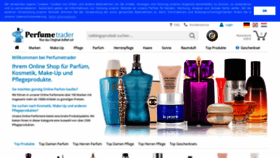 What Perfumetrader.de website looked like in 2020 (4 years ago)