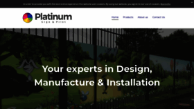 What Platinumprint.co.uk website looked like in 2020 (4 years ago)