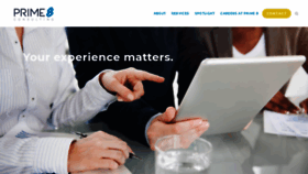 What Prime8consulting.com website looked like in 2020 (4 years ago)