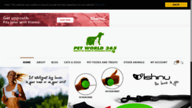 What Petworld365.co.uk website looked like in 2020 (4 years ago)