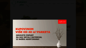 What Parketplus.rs website looked like in 2020 (4 years ago)