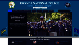 What Police.gov.rw website looked like in 2020 (4 years ago)