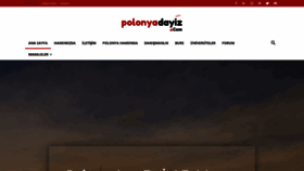 What Polonyadayiz.com website looked like in 2020 (4 years ago)