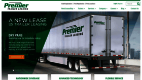 What Premiertrailerleasing.com website looked like in 2020 (4 years ago)