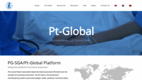 What Pt-global.org website looked like in 2020 (4 years ago)