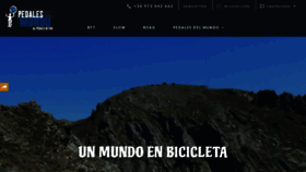 What Pedalesdelmundo.com website looked like in 2020 (4 years ago)