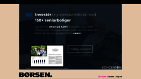 What Penge.borsen.dk website looked like in 2020 (5 years ago)