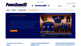 What Powersources.de website looked like in 2020 (4 years ago)