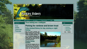 What Parkleyfishery.co.uk website looked like in 2020 (4 years ago)