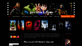 What Peelink2.me website looked like in 2020 (4 years ago)