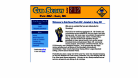 What Pack202cary.org website looked like in 2020 (4 years ago)