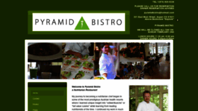 What Pyramidbistro.com website looked like in 2020 (4 years ago)
