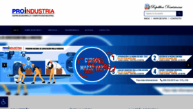 What Proindustria.gob.do website looked like in 2020 (4 years ago)