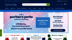 What Puritan.com website looked like in 2020 (4 years ago)