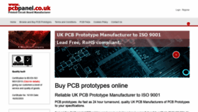 What Pcbpanel.co.uk website looked like in 2020 (4 years ago)
