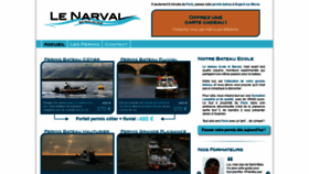 What Permisbateaulenarval.fr website looked like in 2020 (4 years ago)