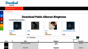 What Pabloalboran.download-ringtone.com website looked like in 2020 (4 years ago)