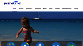 What Primetimevacanze.com website looked like in 2020 (4 years ago)