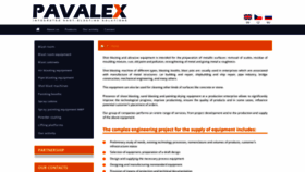 What Pavalex.eu website looked like in 2020 (4 years ago)
