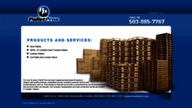 What Palletpros.com website looked like in 2020 (6 years ago)